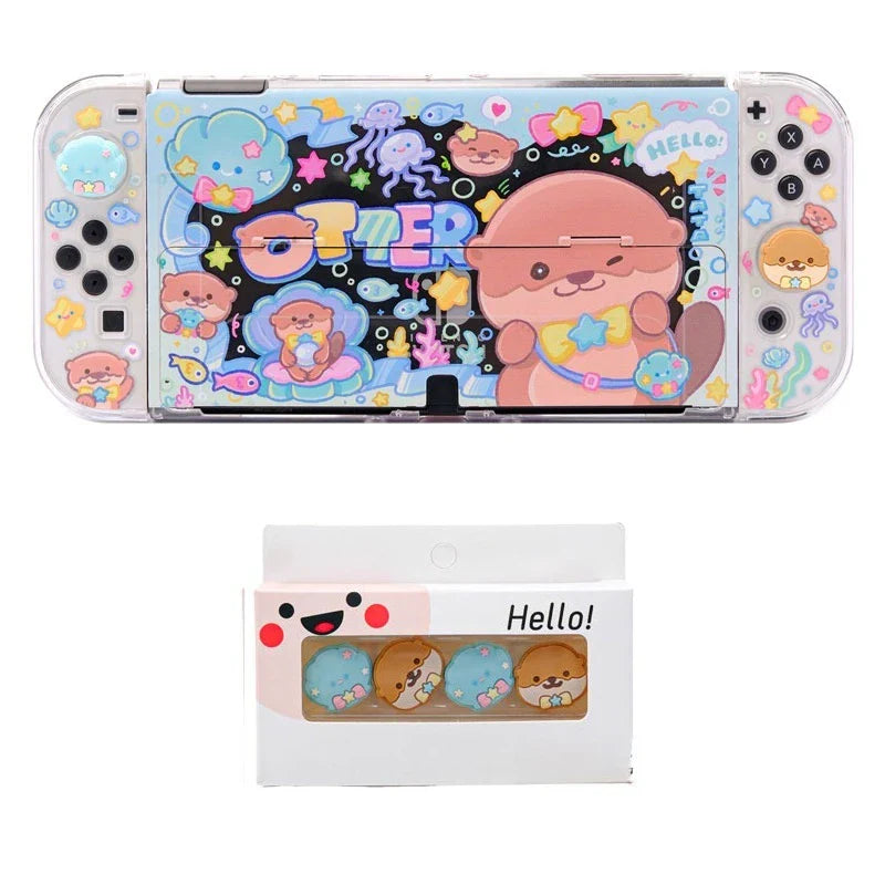 Étui Kawaii Otter pour Nintendo Switch