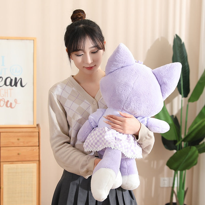 Peluche renard en fleurs de cerisier