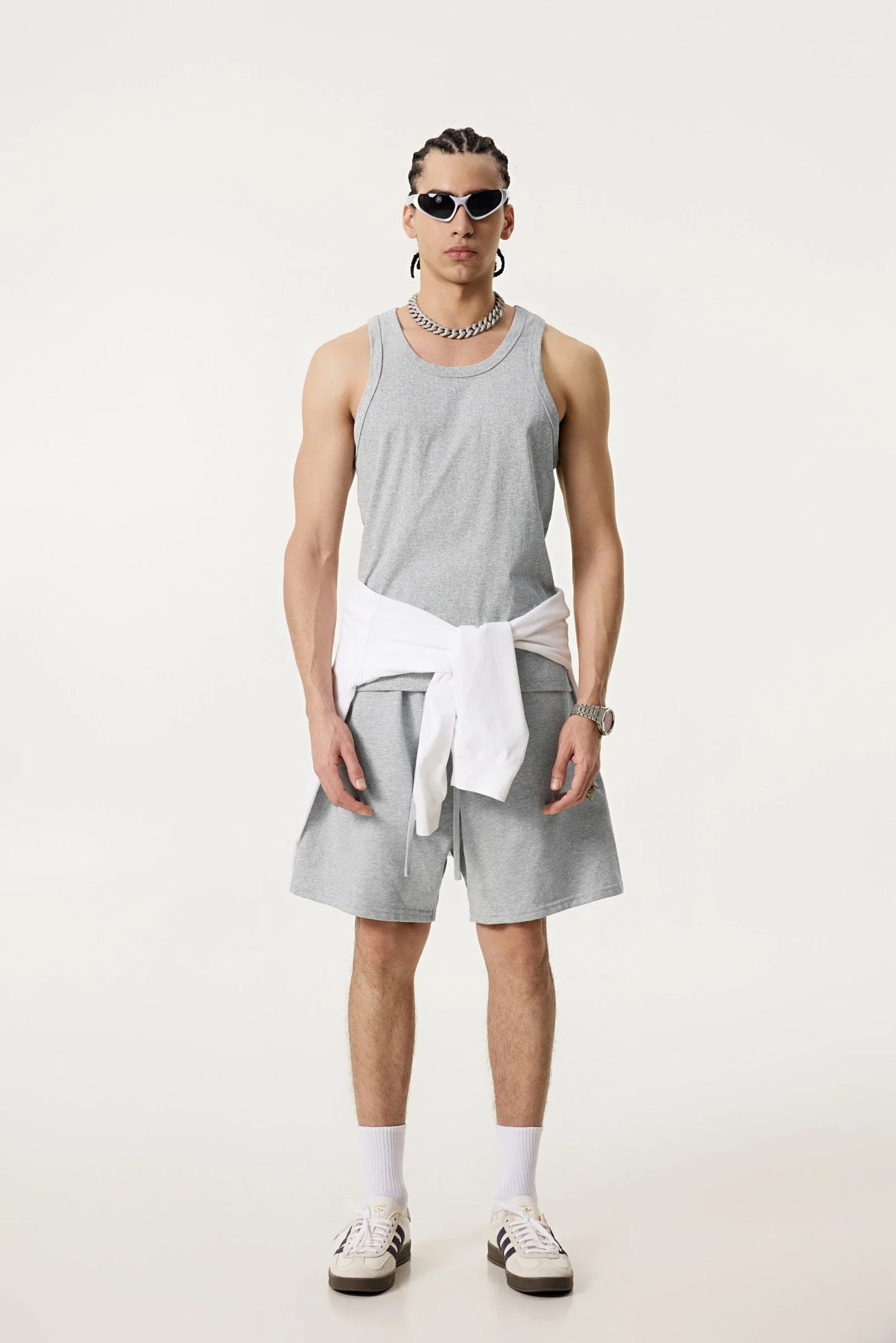Summer Tank Top – Minimalist, Loose-Fit Workout Vest