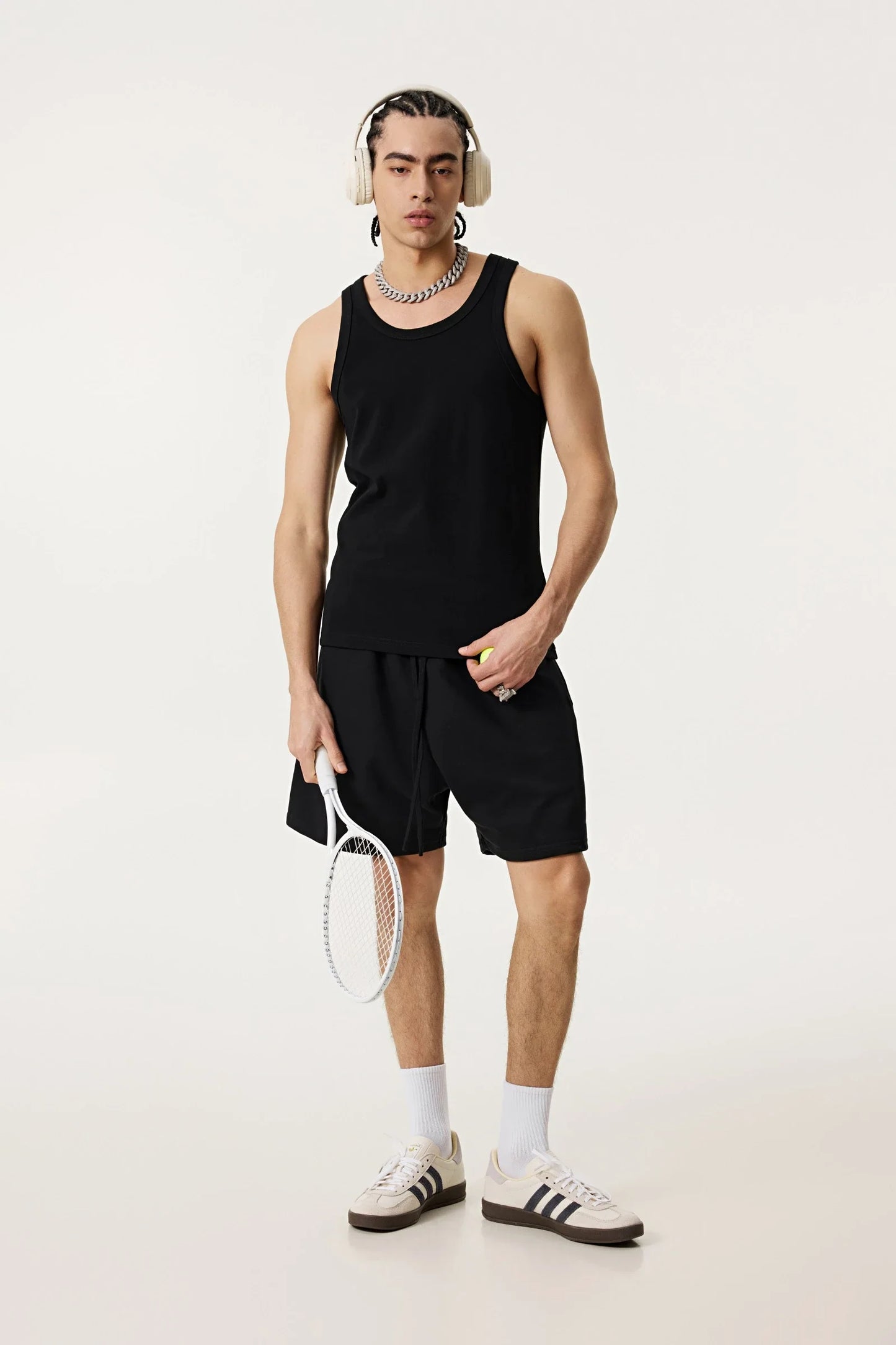 Summer Tank Top – Minimalist, Loose-Fit Workout Vest