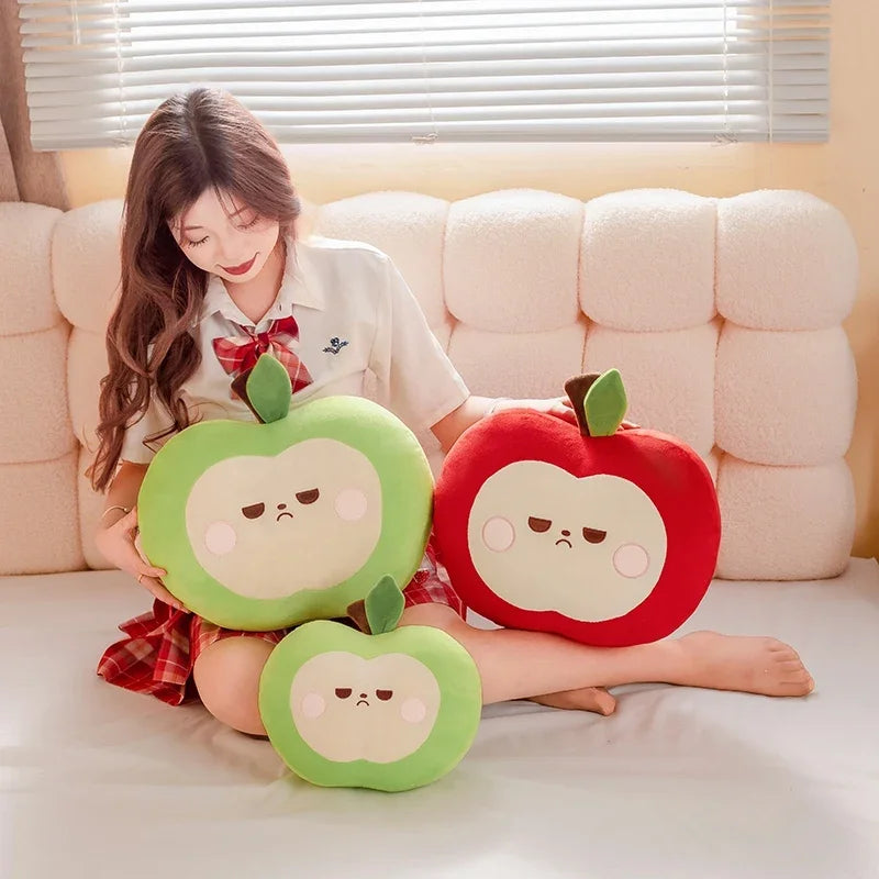 Unimpressed Apple Plushies