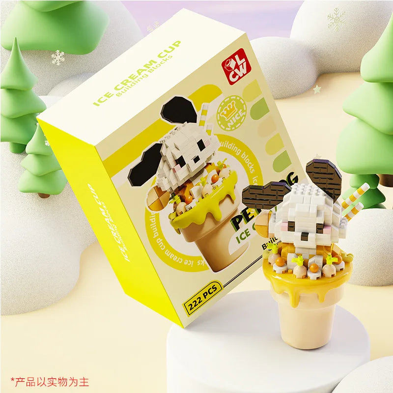 Kawaii Ice Cream Animals Building Blocks