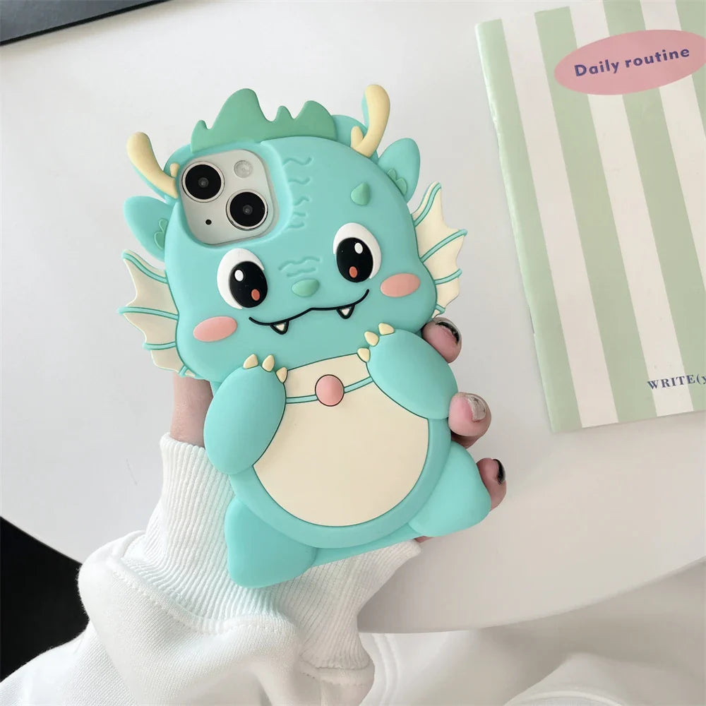 Coque iPhone Dragon Kawaii