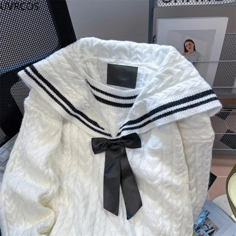 Kawaii Sailor Knit Sweater