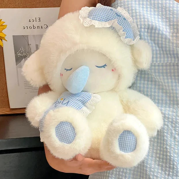 Peluche douce agneau
