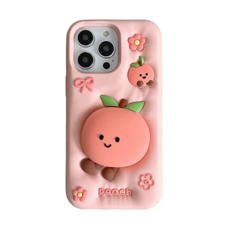 Kawaii Peach Phone Case