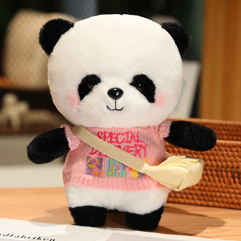 Peluches pandas douces