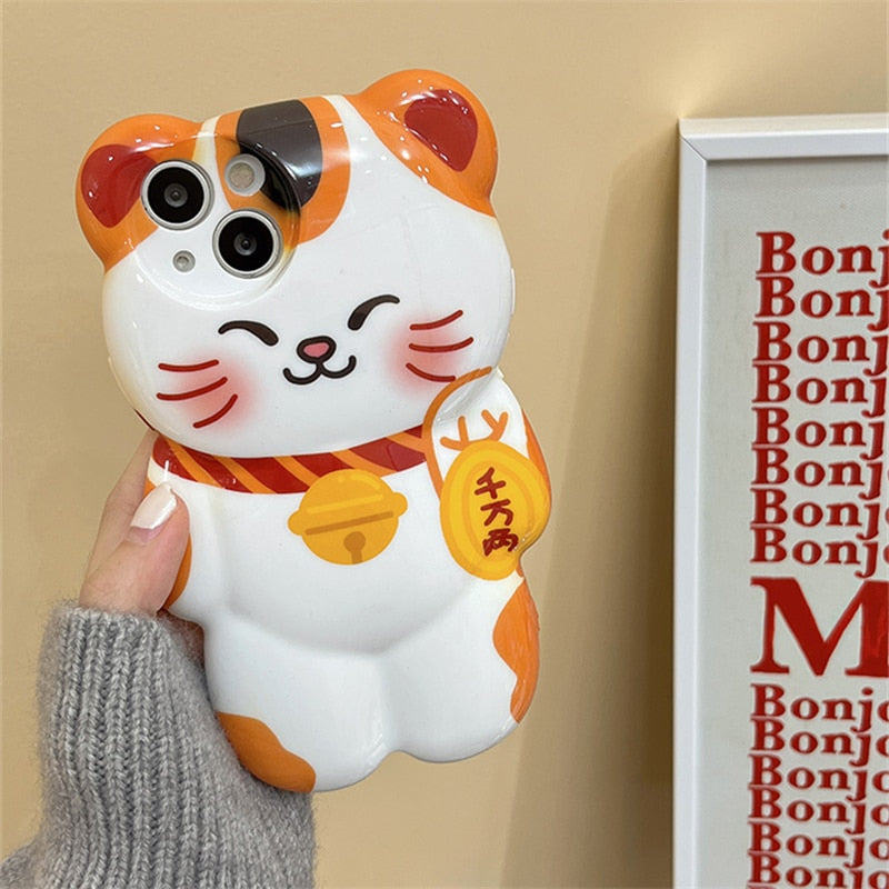 Coque iPhone Lucky Cat