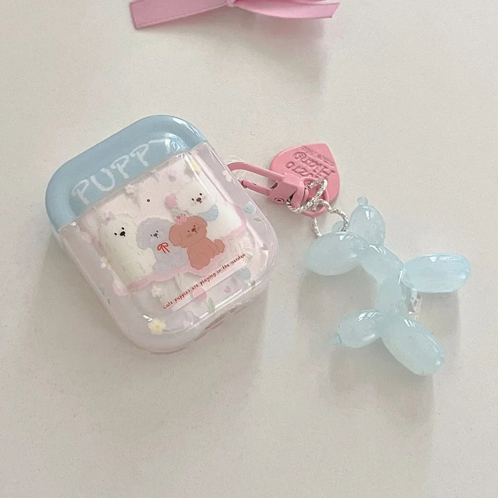 Étui pour AirPods Pastel Puppies