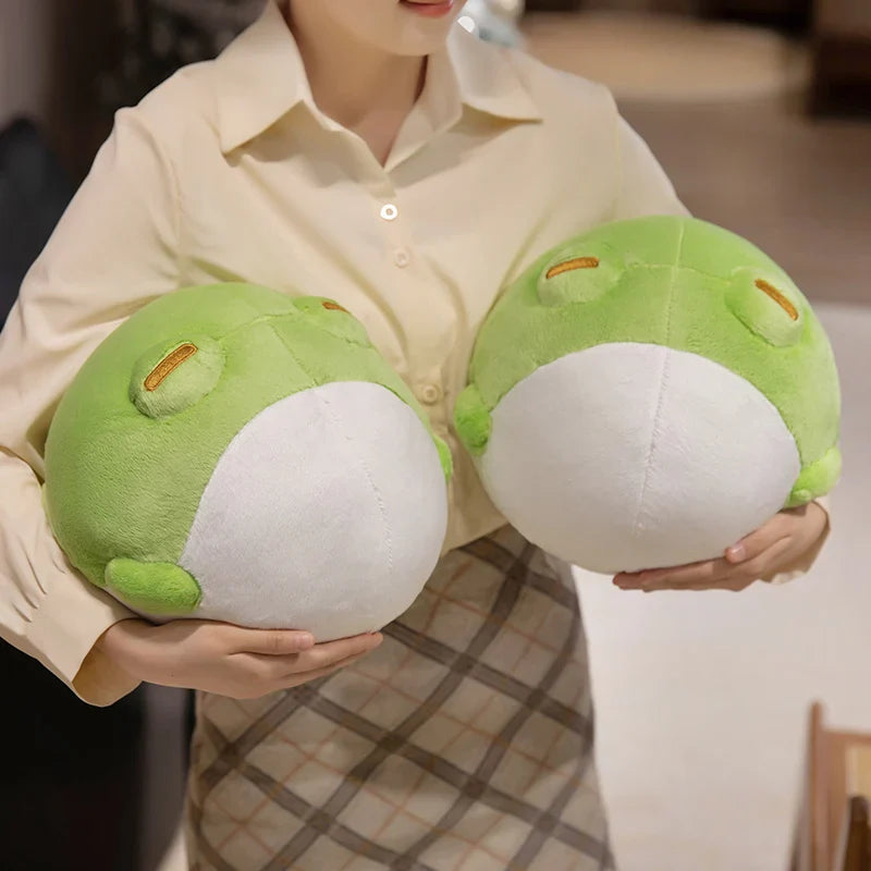 Peluche Kawaii Grenouille Ronde