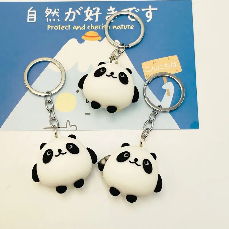 Porte-clés pendentif panda