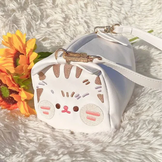 Cute Cat Loaf Crossbody Bags