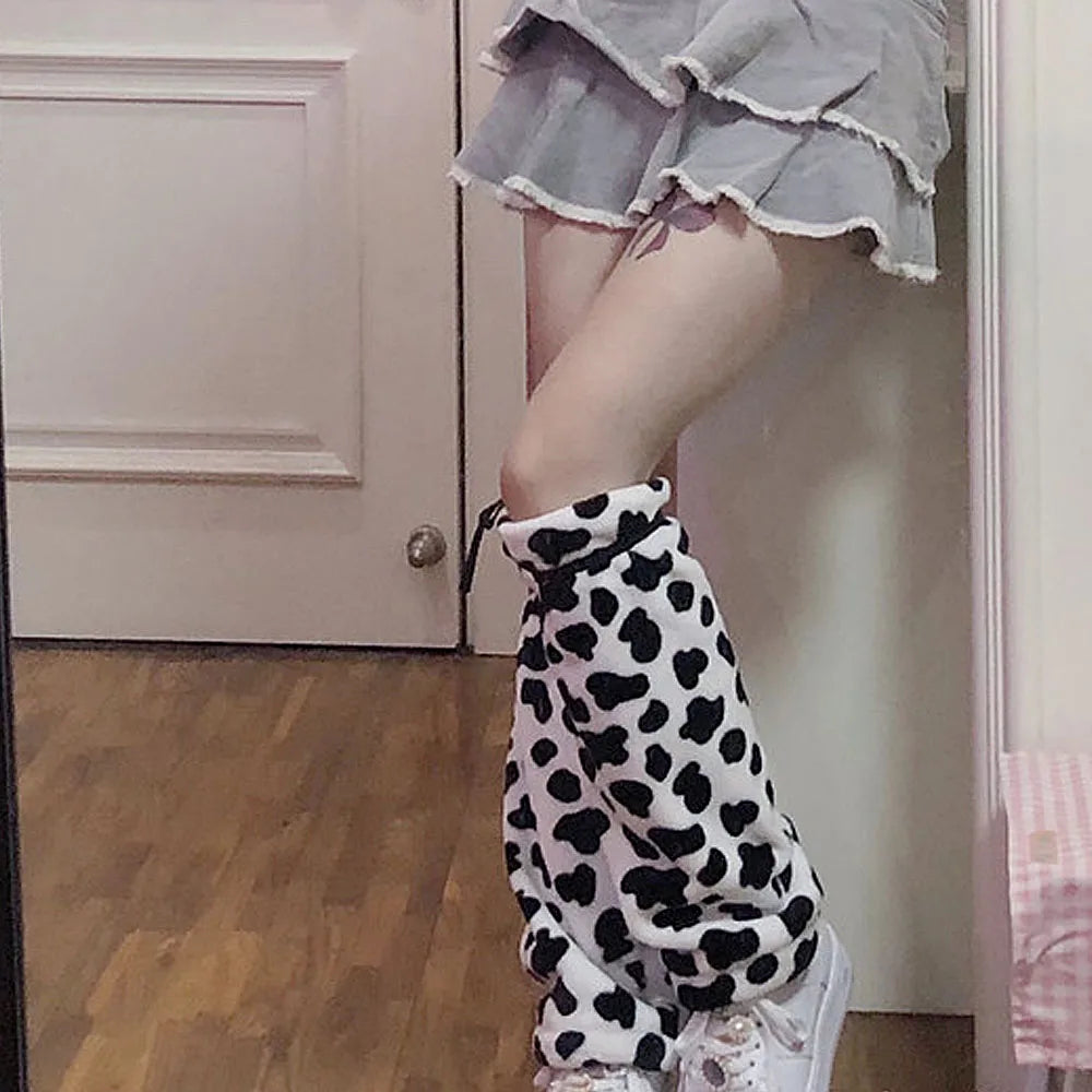 Jambières à imprimé vache