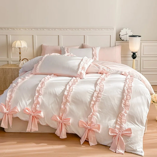 Parure de lit Kawaii Bowtiful