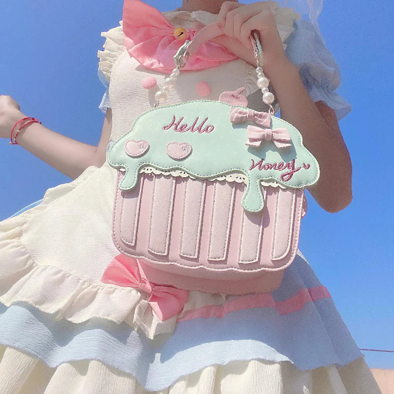 Sac à cupcakes pastel