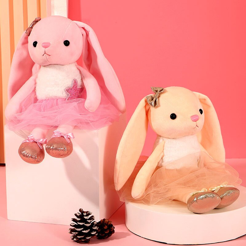 Peluches lapin ballerine