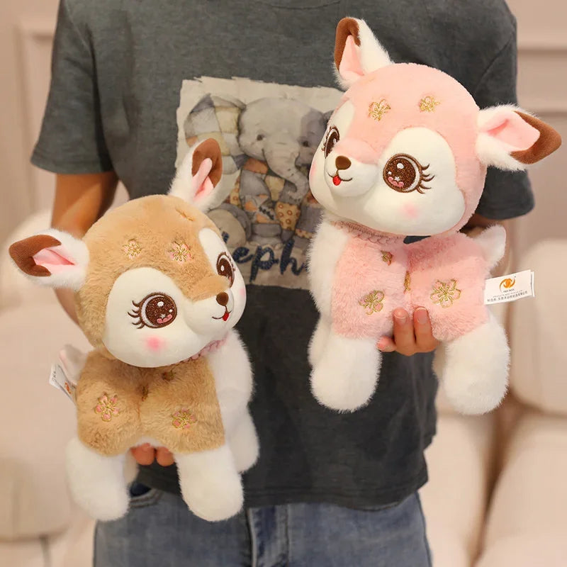 Peluches de cerf kawaii