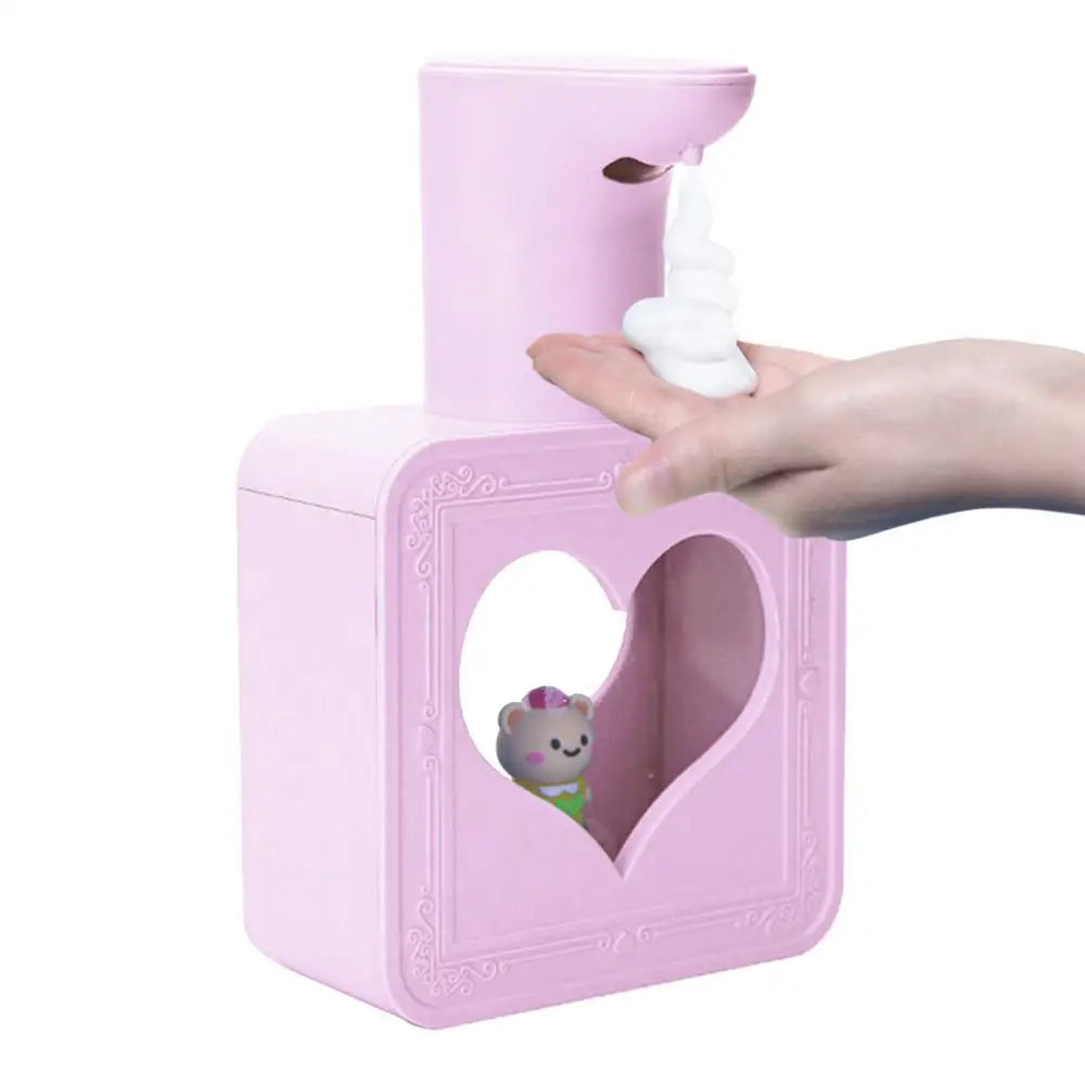 Lindo dispensador automático de jabón en espuma