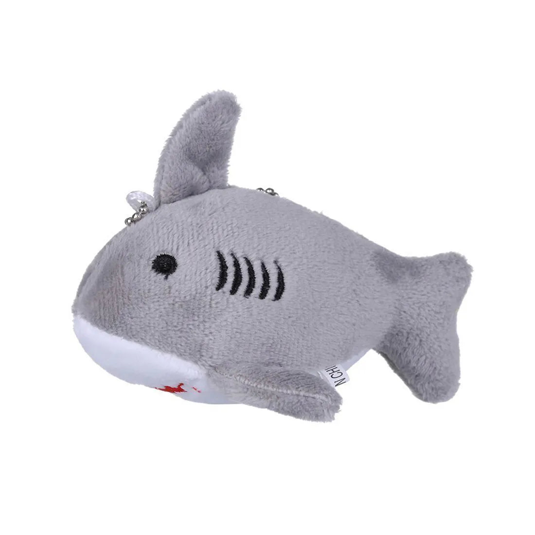 Porte-clés en peluche requin