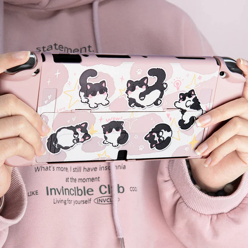Kawaii Cat Nintendo Switch Shell