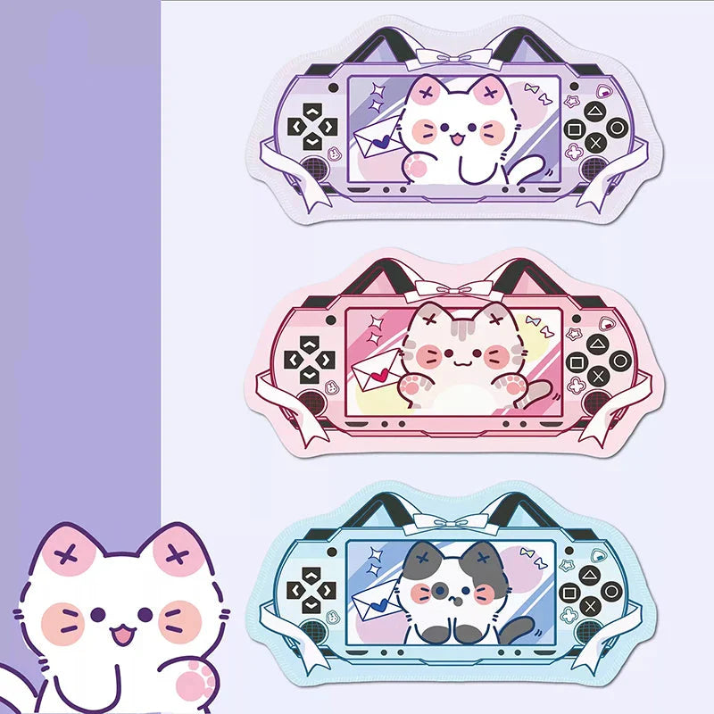 Tapis de souris de jeu Kawaii Neko