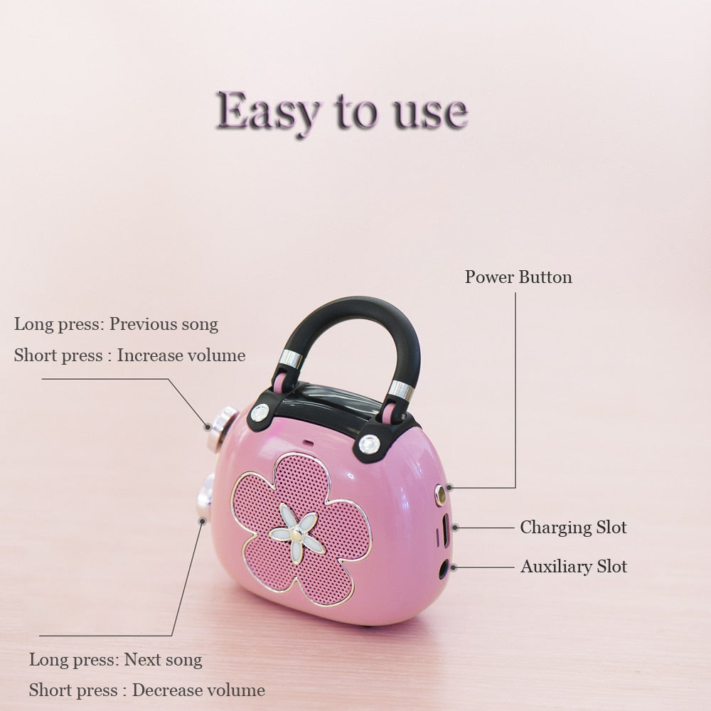 Mini enceinte Bluetooth Sakura