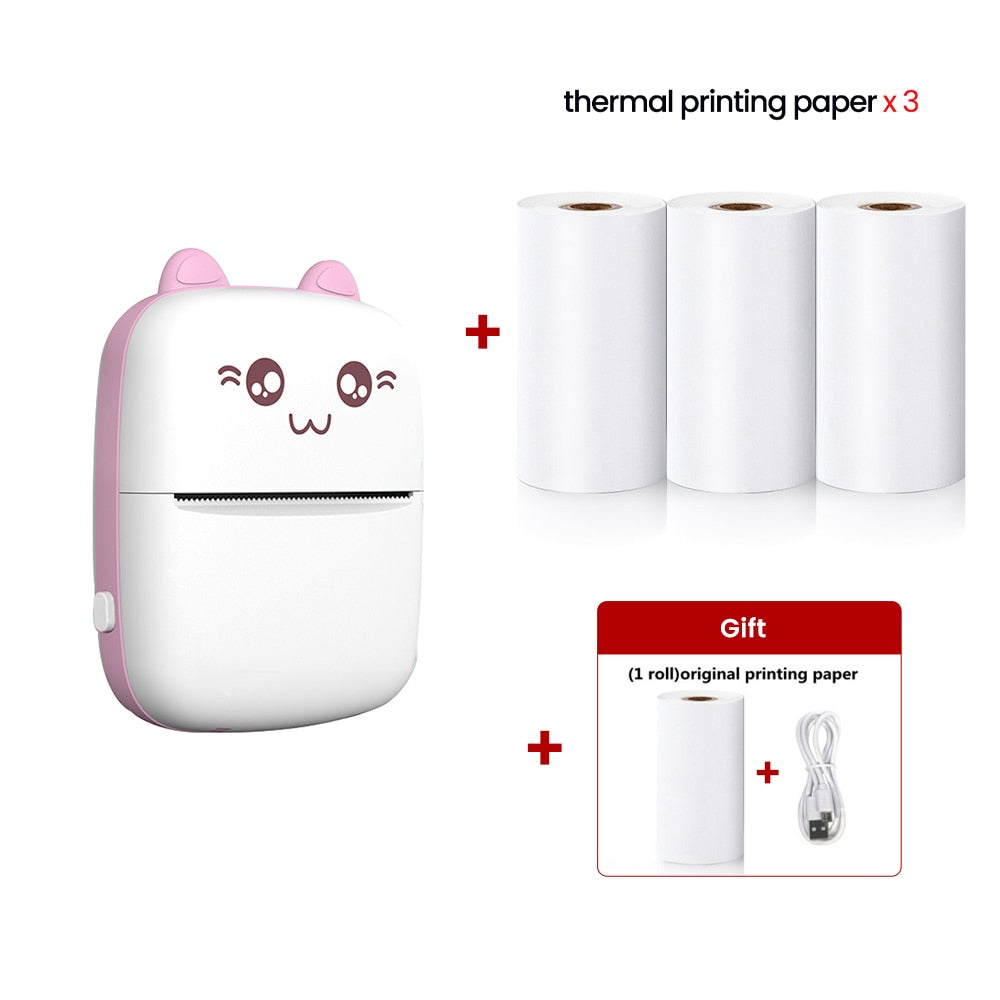 Imprimante thermique portable pour chat