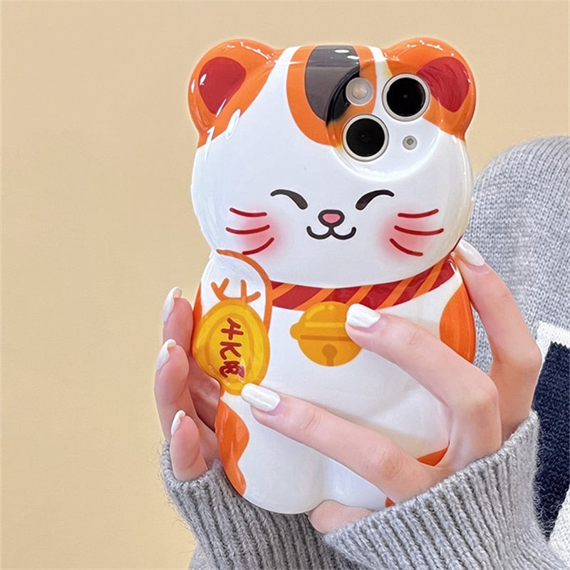Coque iPhone Lucky Cat