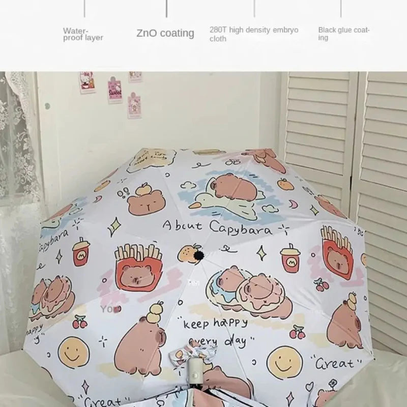 Kawaii Capybara Umbrella