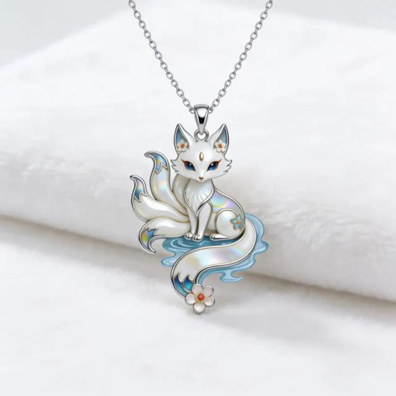 Collier détaillé Kawaii Kitsune