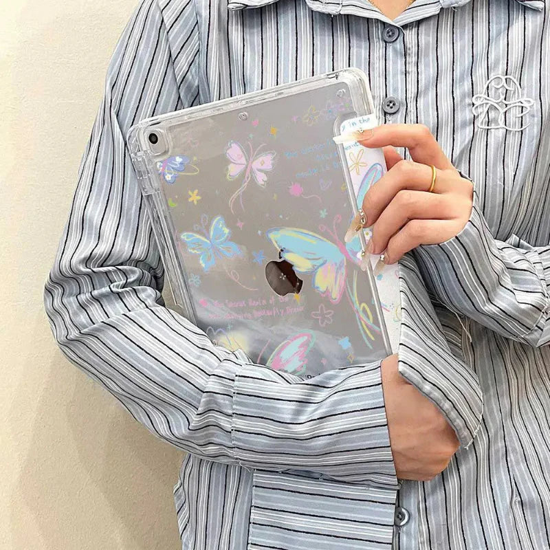 Pastel Butterfly Tablet Case