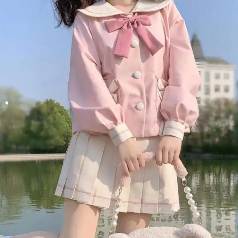 Pink Bunny Sailor Uniform Outfit