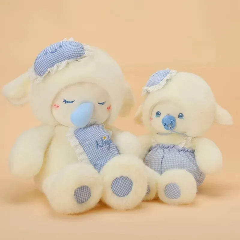 Peluche douce agneau