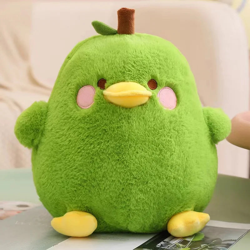 Peluche mignonne en forme de poire canard