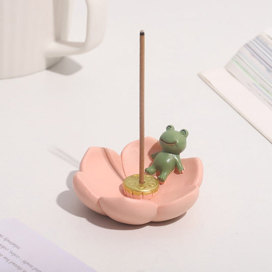 Sakura Animal Incense Holder