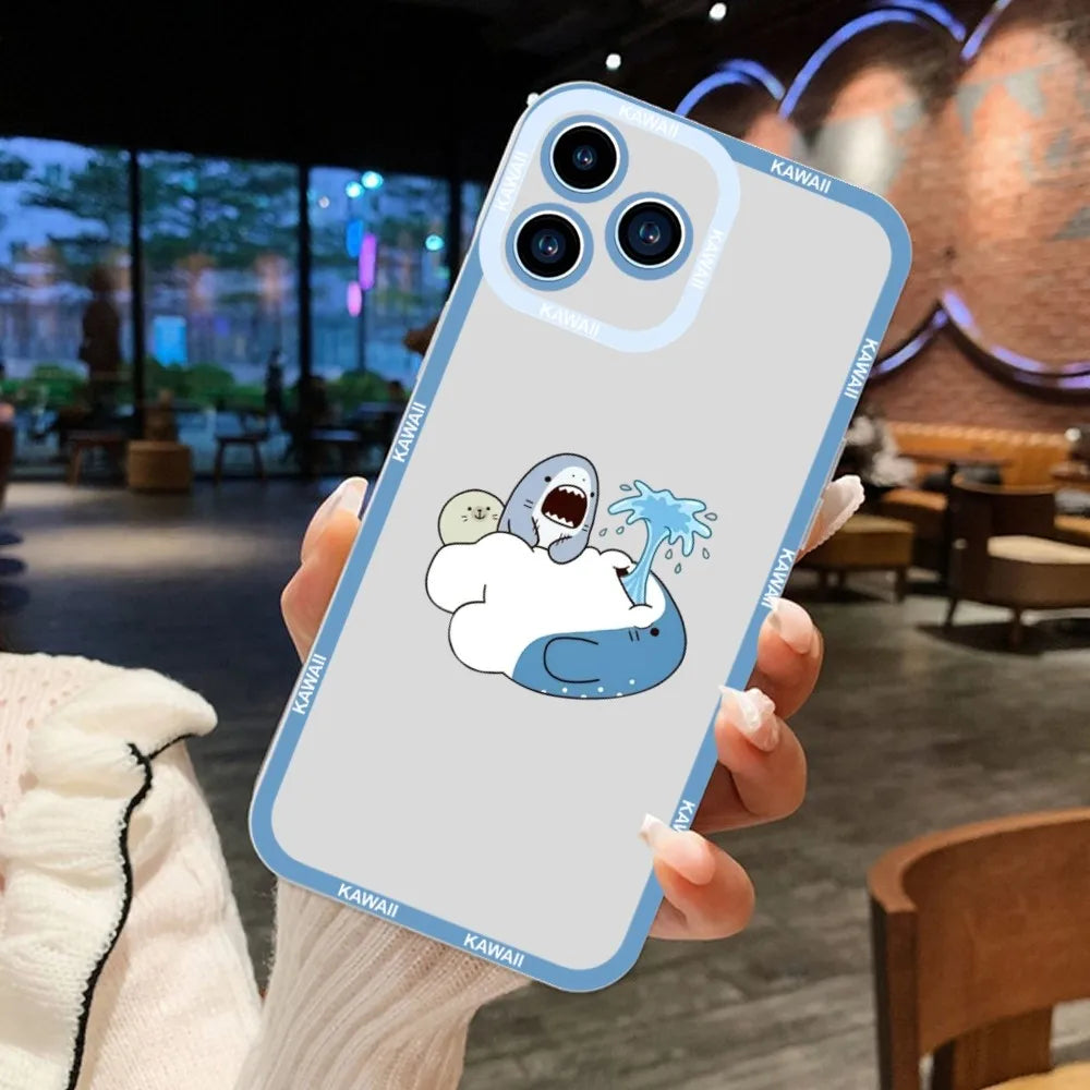 Coque iPhone Kawaii Shark