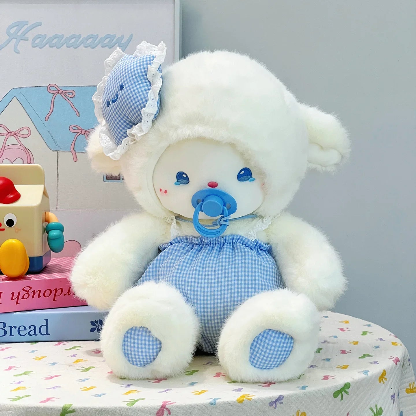 Peluche douce agneau