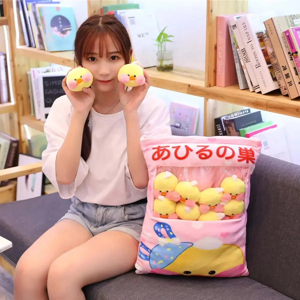 Ducky Plushies in a Pillow