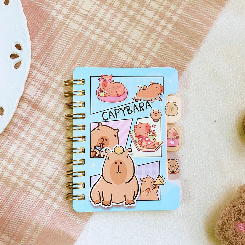 Lindos mini cuadernos de carpincho