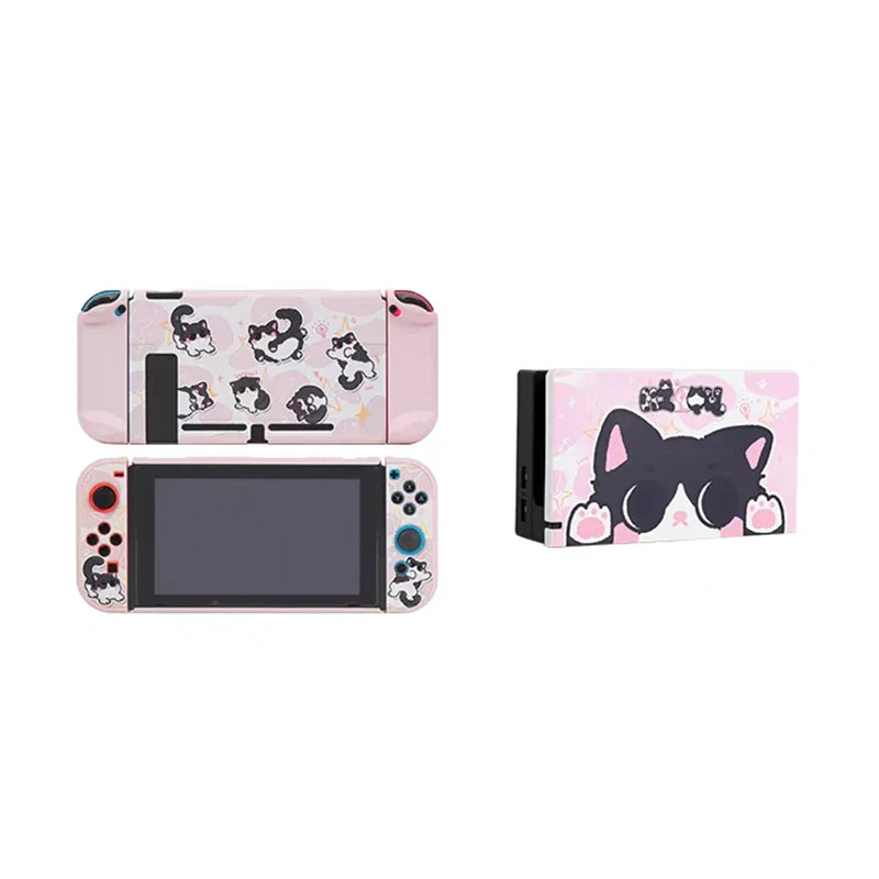 Kawaii Cat Nintendo Switch Shell