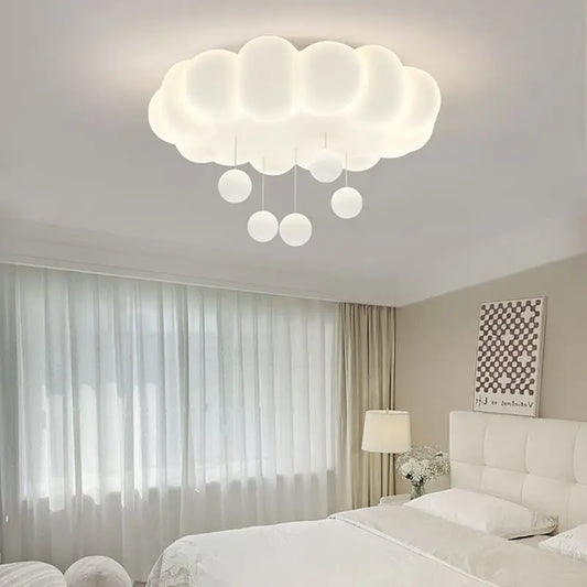 Kawaii Chibi Rain Cloud Ceiling Light