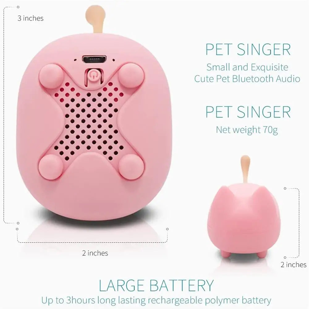 Mini haut-parleur Bluetooth sans fil pour chat