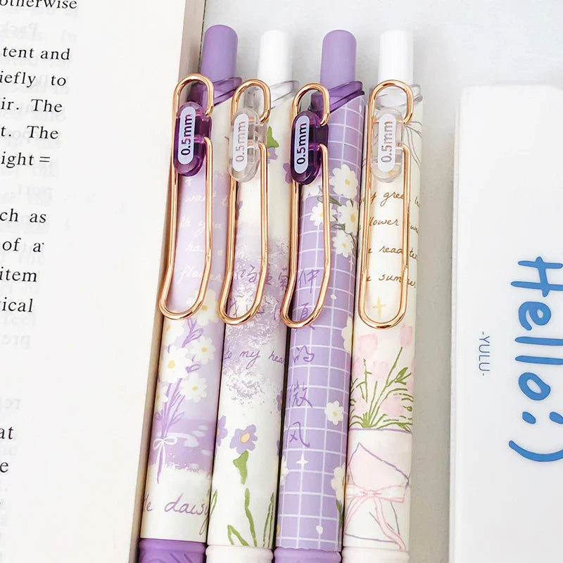 Stylos gel Purple Daisy