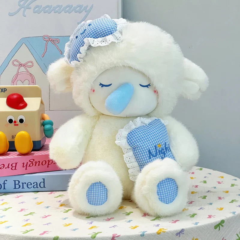 Peluche douce agneau