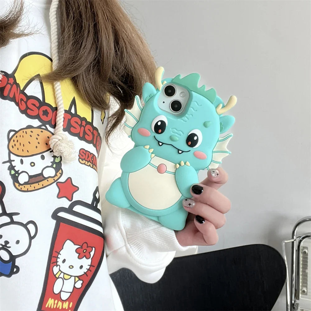 Coque iPhone Dragon Kawaii