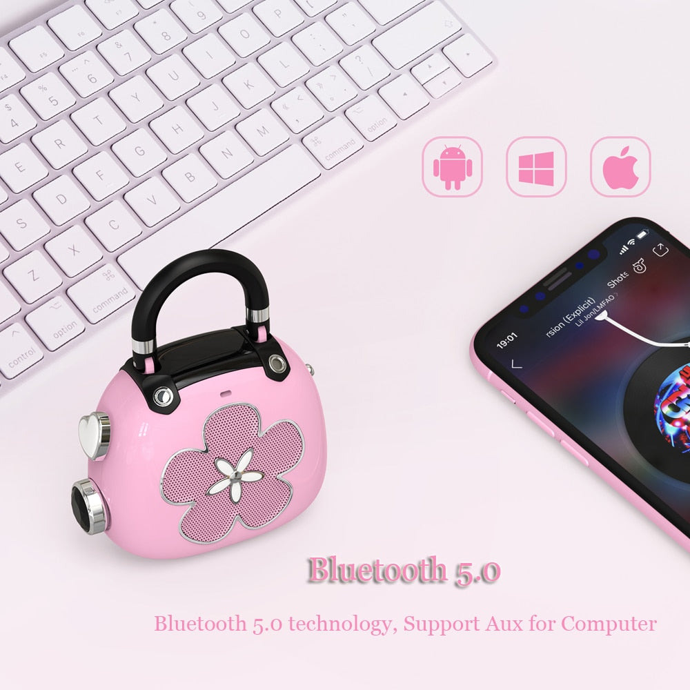 Mini enceinte Bluetooth Sakura