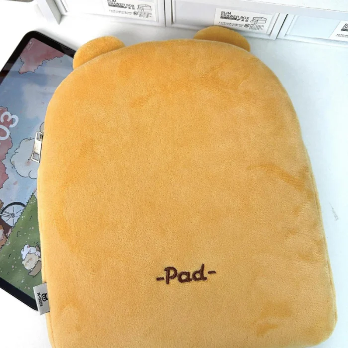 Housse de tablette Kawaii Ours Hamburger