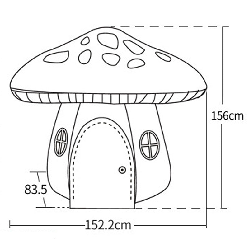 Fairy Tale Mushroom House Children's Tent