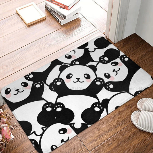 Tapis de bain antidérapant Pandas ludiques
