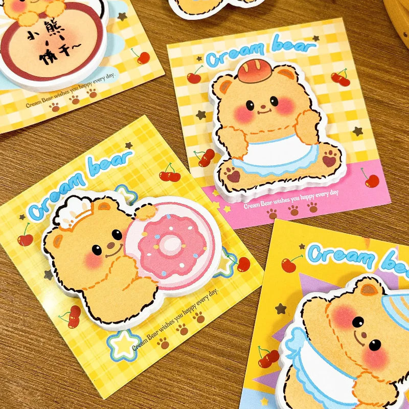 Creamy Bear Sticky Notes